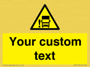 Custom warning blindspot